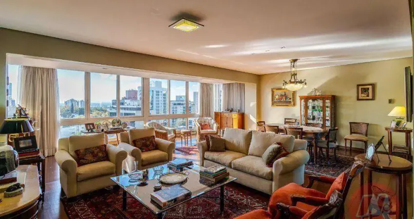 Apartamento luxuoso de 257 m²,3 dormitórios, suíte e 2 vagas.;