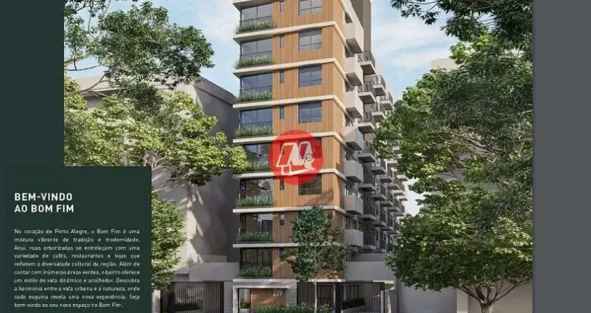 Apartamento com 2 quartos à venda no Bom Fim, Porto Alegre 