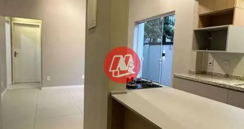 Na protásio alves, térreo com 2 dormitórios e pátio. reformado e semimobiliado..