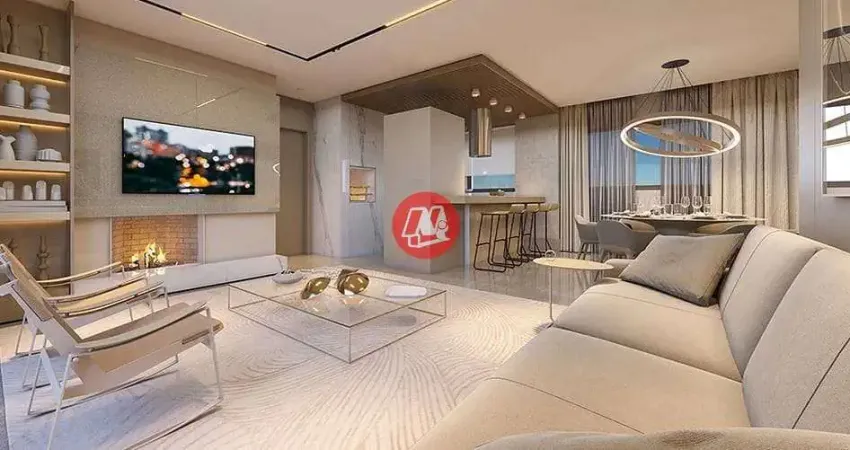 No mont serrat, 2 dormitórios, 1suite, 2 vagas e infraestrutura.