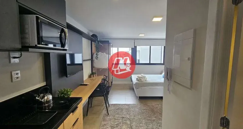 Studio para alugar, 25 m² por r$ 3.585,00/mês - rio branco - porto alegre/rs