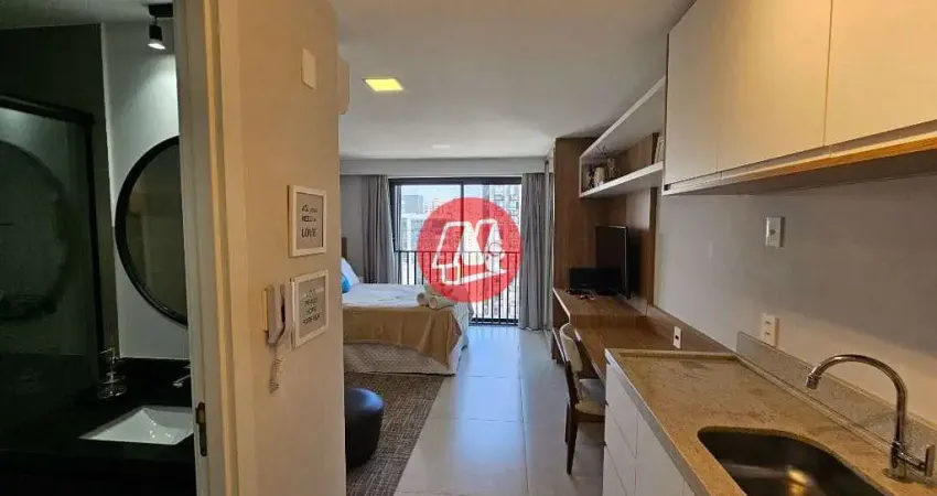 Studio com 1 dormitório para alugar, 24 m²- auxiliadora - porto alegre/rs