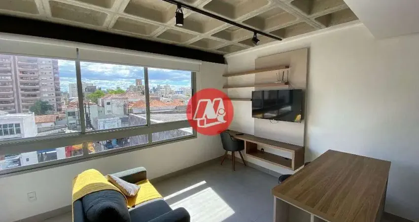 Studio para alugar, 25 m² por r$ 3.300/mês - rio branco - porto alegre/rs