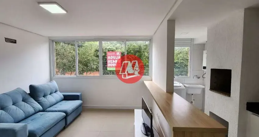 Apartamento com 1 dormitório para alugar, 42 m² por r$ 2.568,00/mês - menino deus - porto alegre/rs