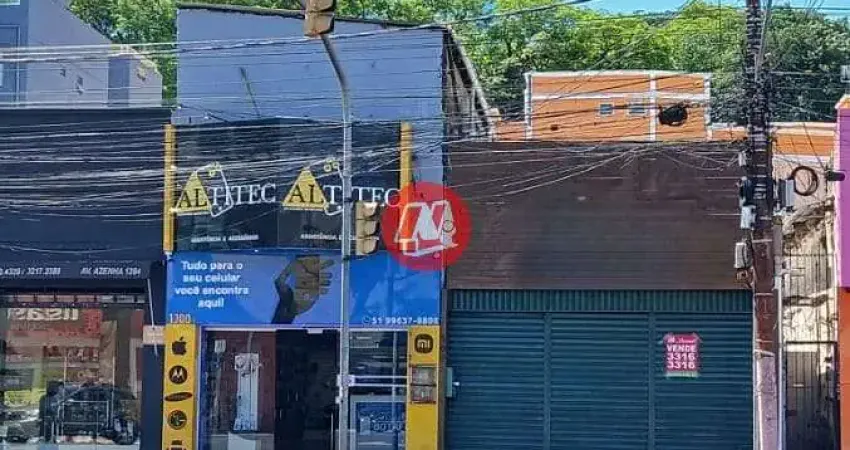 Ponto comercial com 2 salas à venda no Azenha, Porto Alegre 