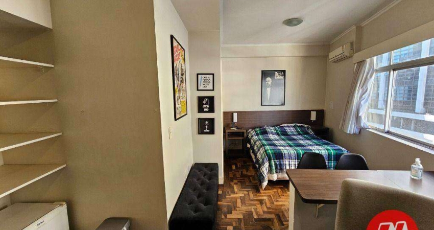 Studio com 1 dormitório, 31 m² - venda por R$ 295.000,00 ou aluguel por R$ 2.645,00/mês - Centro Histórico - Porto Alegre/RS