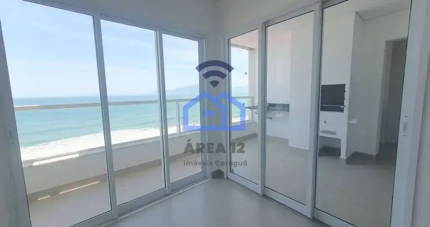 Apartamento frente-mar à venda na praia do massaguaçu - 3 dormitórios, sendo 1 suíte, dois banheiro