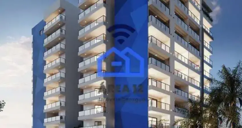 Apartamentos com unidades de 39m² no bairro Praia das Palmeiras - quarto, sala, cozinha - Caraguata