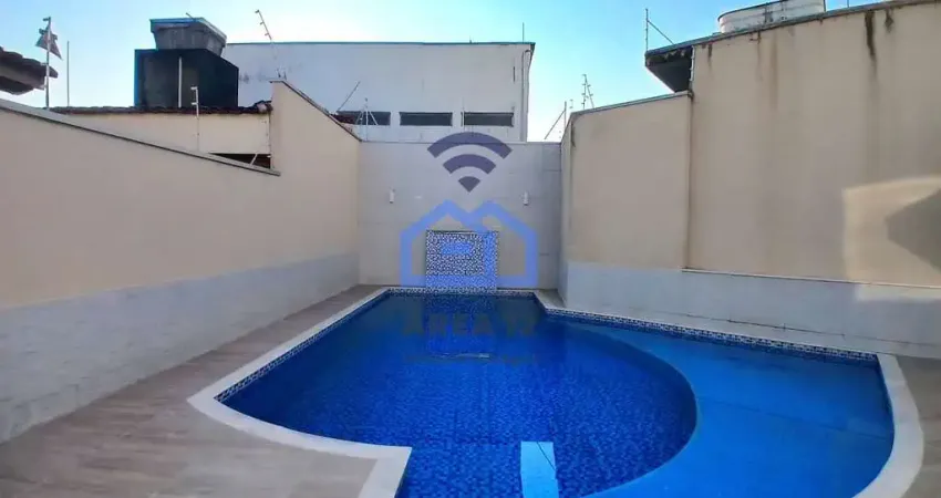 Casa ampla à Venda no bairro do Indaiá em Caraguatatuba, SP - com 3 dormitórios, sendo 1 suíte, áre