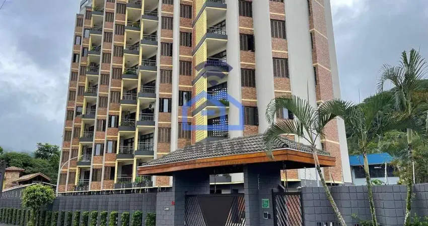 Apartamento à venda no bairro do Massaguaçu em Caraguatatuba, SP - Vista para o mar e lazer complet
