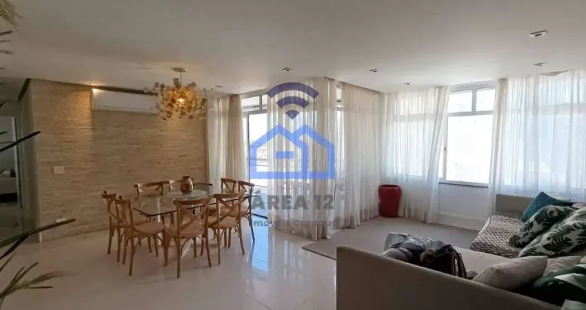Apartamento para locação em condomínio frente mar no bairro Indaiá em Caraguatatuba, SP com 03 dorm