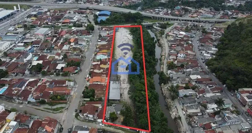 Área de 9.635,23m² à venda no bairro do Caputera em Caraguatatuba, SP - Excelente oportunidade de i