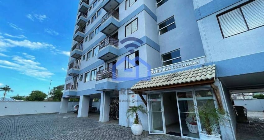 Apartamento com vista mar à venda no bairro do Massaguaçu em Caraguatatuba, SP