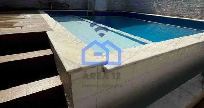 Casa de 4 dormitórios com piscina para Locação no bairro do Porto Novo em Caraguatatuba, SP