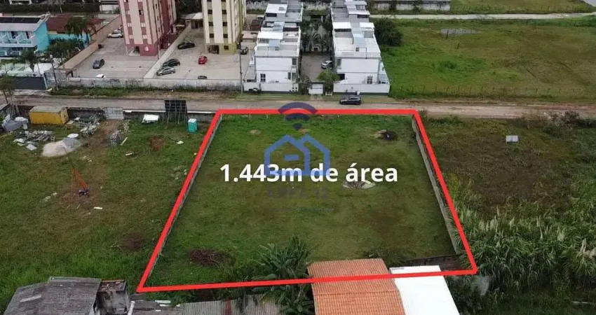 Área Plana de 1443.75m²  à venda no bairro do Massaguaçu em Caraguatatuba, SP