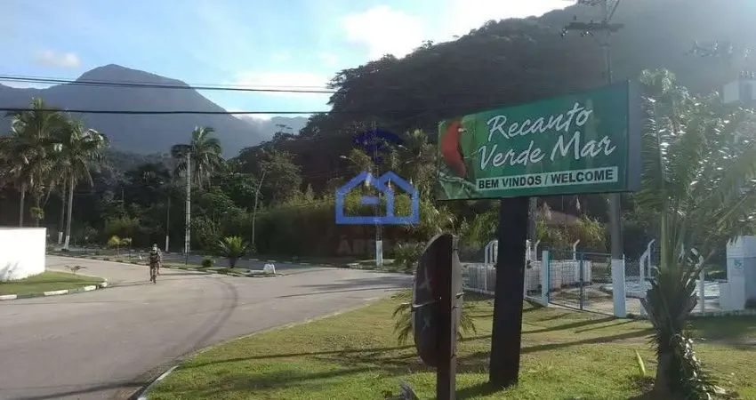 Terreno à venda no Condomínio Recanto Verde Mar, no bairro do Massaguaçu, em Caraguatatuba, SP