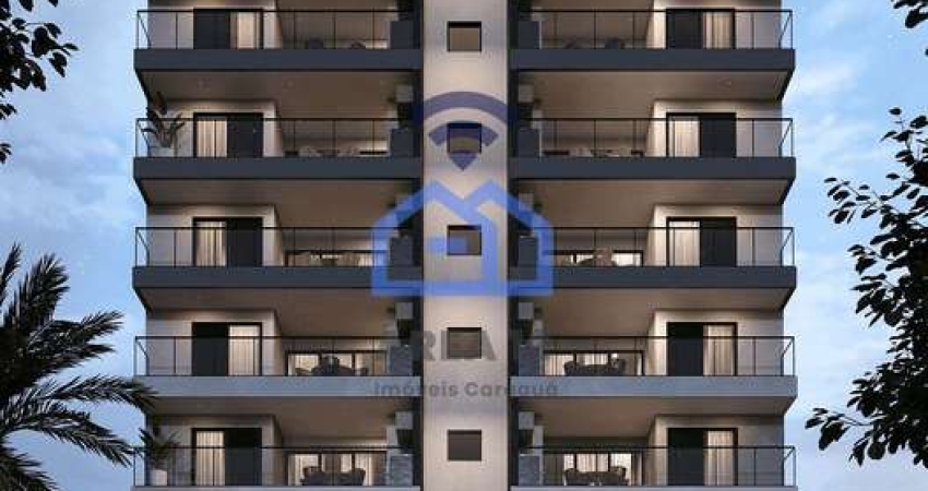 Apartamento em construção à venda no bairro do Sumaré em Caraguatatuba, SP - Região central
