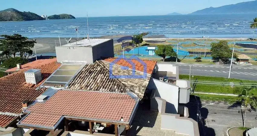 Exclusividade em cobertura com vista mar à venda no bairro do indaiá em caraguatatuba, sp