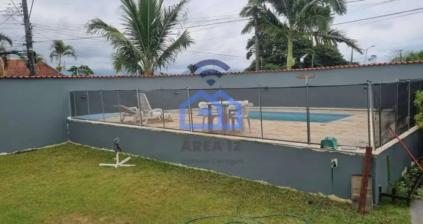 Casa à venda, com 3 dormitórios, piscina e varanda gourmet no pontal de santa marina, caraguatatuba