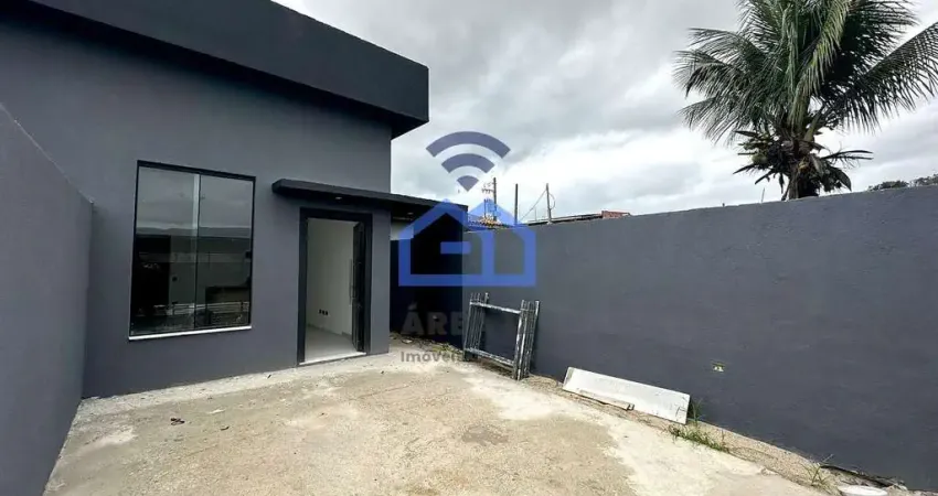 Linda casa à venda, 2 dormitórios sendo uma suíte, projeto moderno, balneário recanto do sol, carag