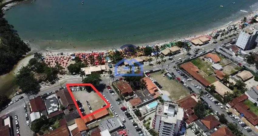 Terreno à venda na avenida da praia da martim de sá em caraguatatuba, sp com 1.050m²