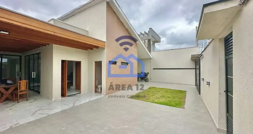 Casa à venda com 3 suítes no valorizado bairro do indaiá, caraguatatuba, sp