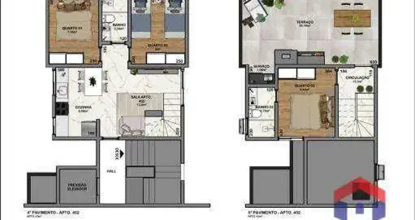 Cobertura com 3 quartos à venda por R$ 569.000 - São João Batista - Belo Horizonte/MG