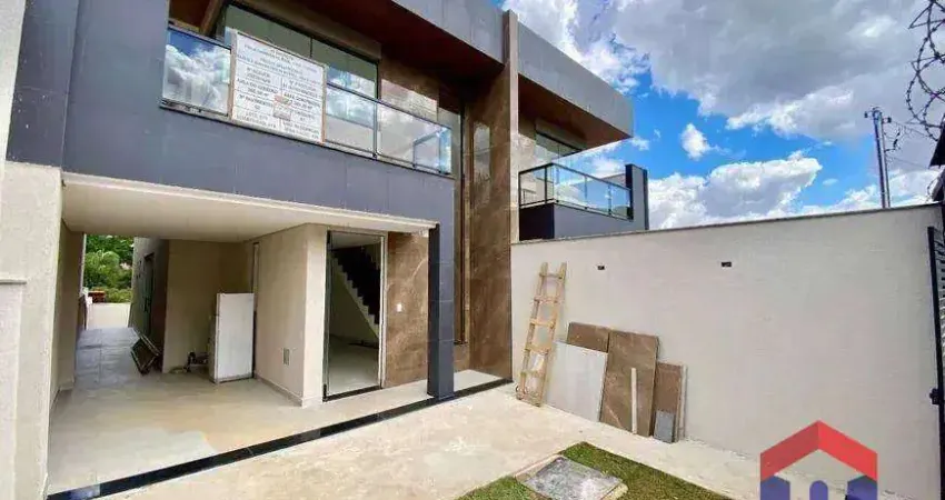 Casa com 3 quartos à venda, 162 m² por R$ 1.199.000 - Santa Branca - Belo Horizonte/MG