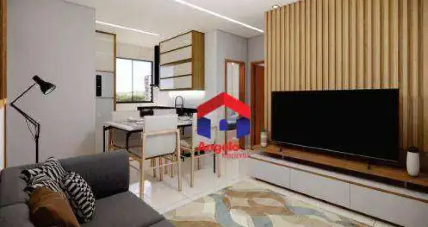 Apartamento com 2 quartos à venda, 43 m² por R$ 270.000 - Rio Branco - Belo Horizonte/MG