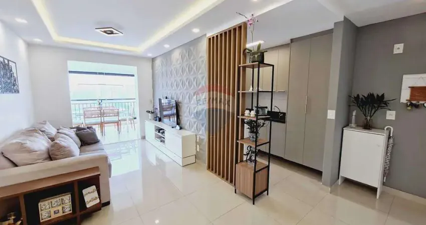 Apartamento com varanda gourmet e vista panorâmica na vila anastácio