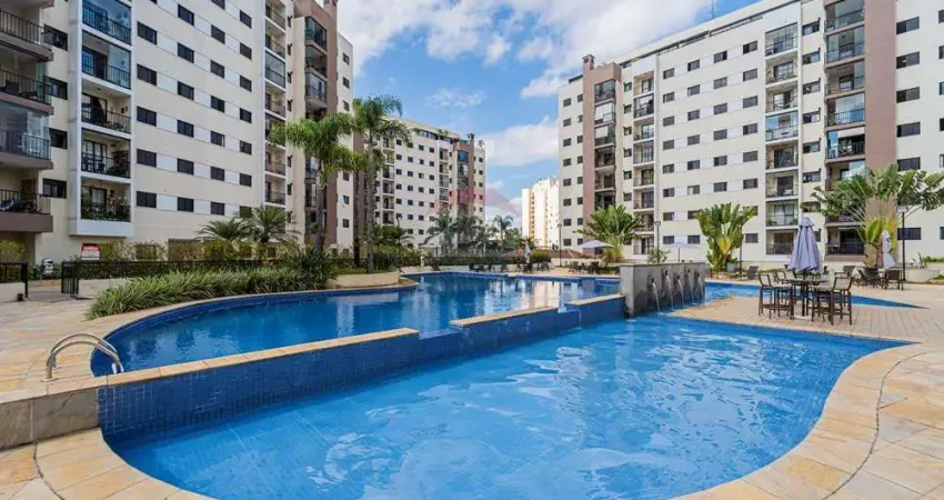 Lindo apartamento de 75 m2, 3 dormitórios, DIFERENCIAL DE 2 VAGAS e lazer completo no Condomínio Interclube, no Jardim Umuarana - Zona Sul