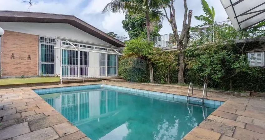 Casa térrea com piscina e edícula à venda no brooklin – ampla, confortável e muito bem localizada!