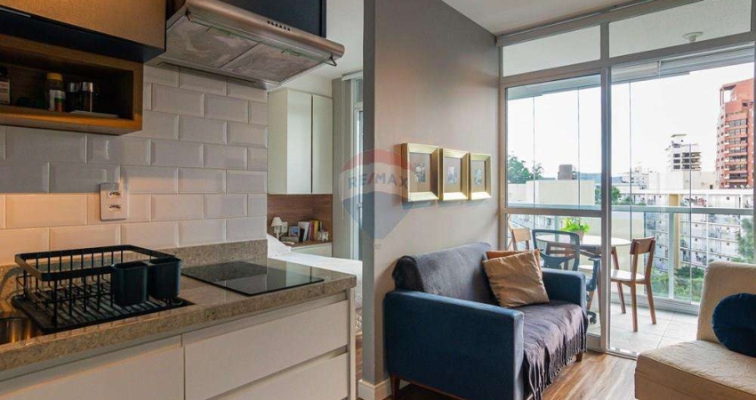 Lindo Apartamento de 35m² - Todo Equipado em Ótima Localização -  Real Parque – Morumbi