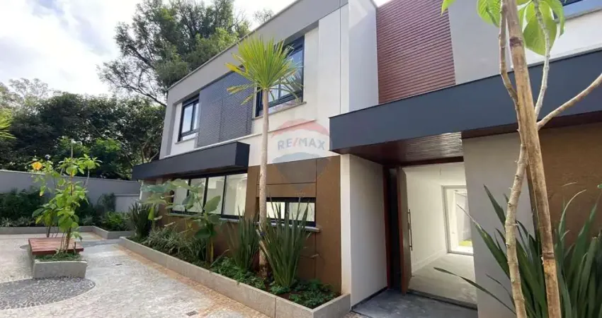 Casa nova em condomínio no coração do alto da boa vista com estrutura para elevador