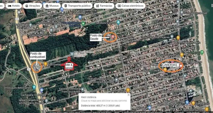 Terreno à venda no Itacolomi, Balneário Piçarras 