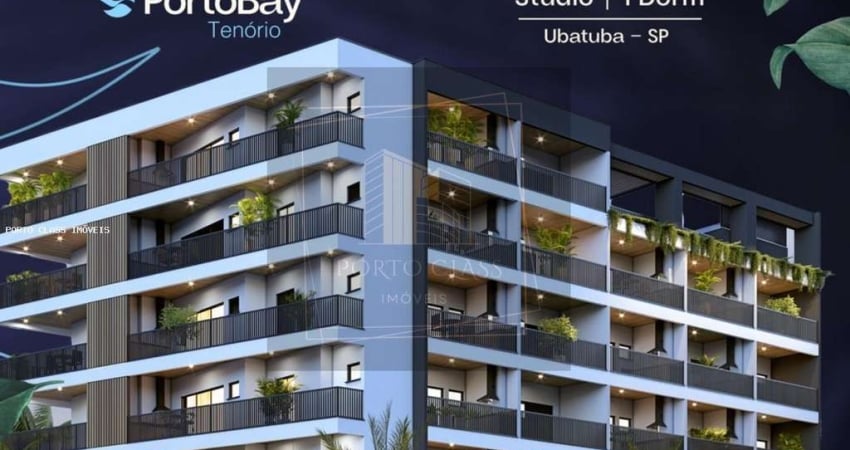 Apartamento para Venda em Ubatuba, TENÓRIO, 2 dormitórios, 1 suíte, 2 banheiros, 1 vaga
