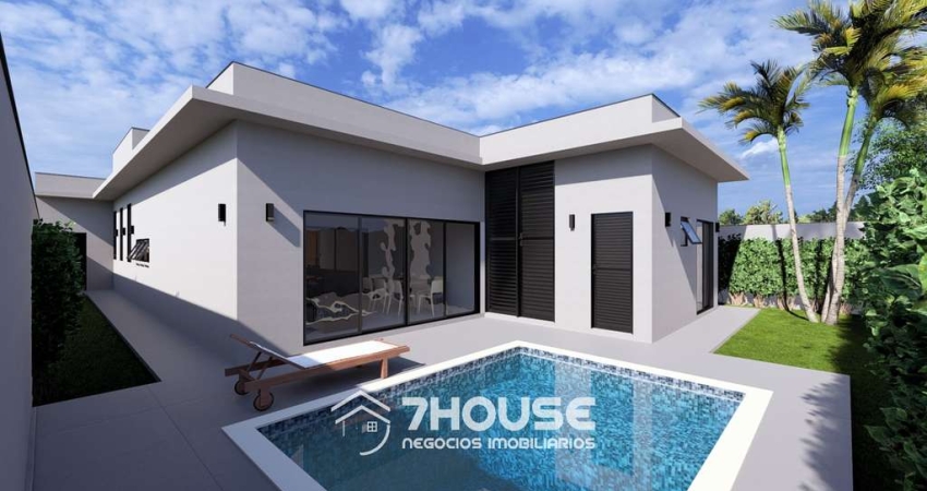 Casa de luxo em condomínio à venda em Campinas-SP no Loteamento Residencial Arborais: 3 quartos, 3 suítes, 5 banheiros, 4 vagas, 223,12m².