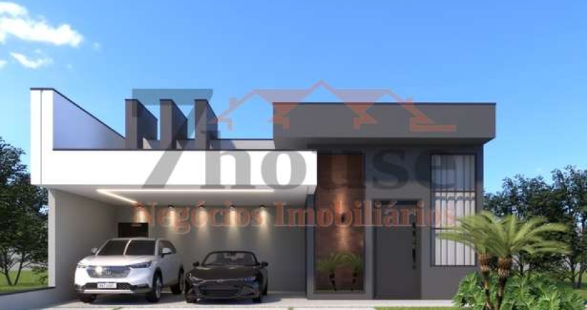 Casa de luxo em condomínio no Residencial Evidencias em Indaiatuba-SP: 4 quartos, 4 suítes, 2 salas, 6 banheiros, 4 vagas, 220m².
