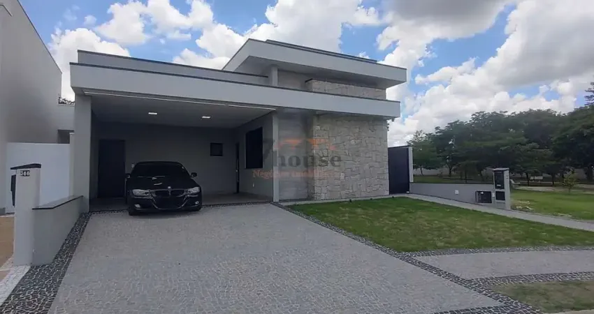 Casa de luxo em condomínio no Villa Bella Siena, Paulínia-SP: 3 quartos, 3 suítes, 3 salas, 5 banheiros, 4 vagas, 209,93 m².