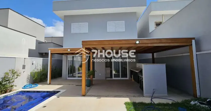 Casa de luxo no Condomínio Residencial Club Portinari em Paulínia-SP: 3 quartos, 3 suítes e 203m² de área!