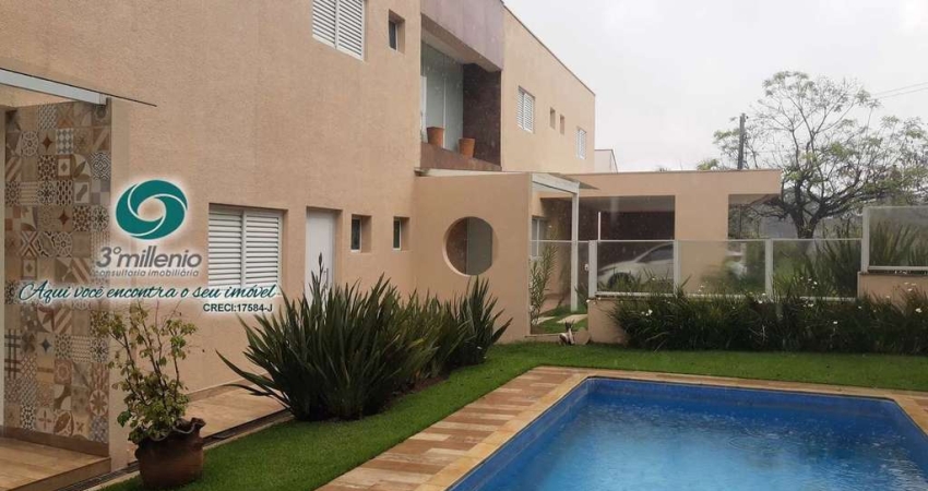 Linda casa 4 suítes, piscina -Cond Golf Village - Granja Viana