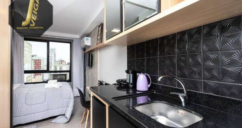 Studio com 1 dormitório para alugar, 17 m² por R$ 1.650/mês - Centro - Curitiba/PR
