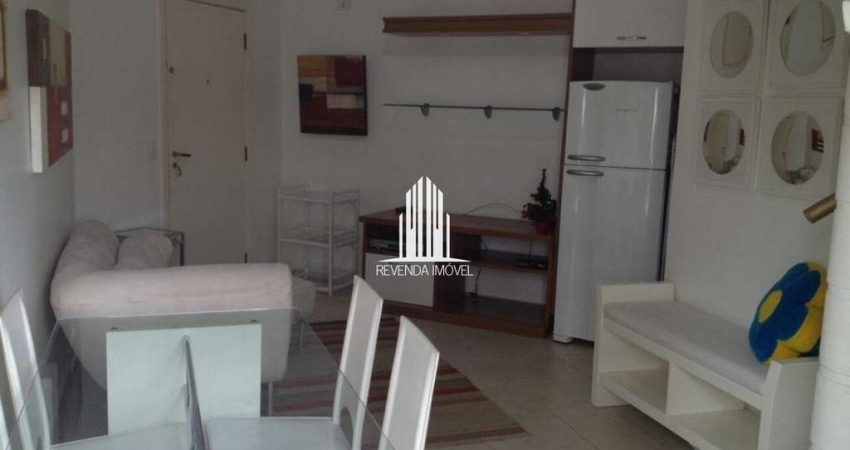 Apartamento no Condomínio Studio Costa Esmeralda na Aclimação com 64m² 1 dormitórios 1 suíte 1 banheiro