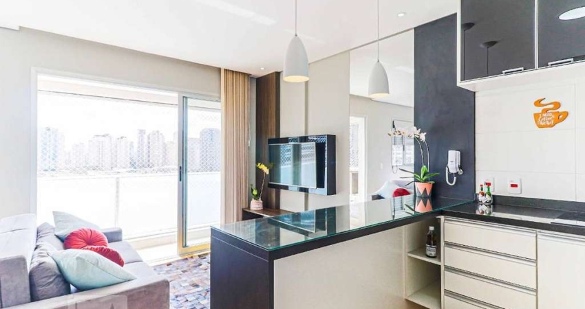 Apartamento à Venda - Chácara Santo Antonio, 1 Quarto,  33 m2