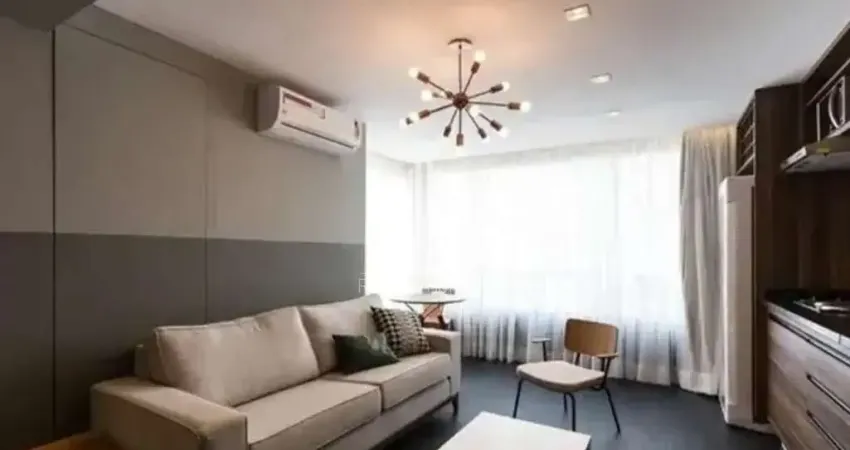 Apartamento para locação na vila olímpia, sp: 1 quarto, 1 suíte, 1 banheiro, 1 vaga, 45m². venha conferir!