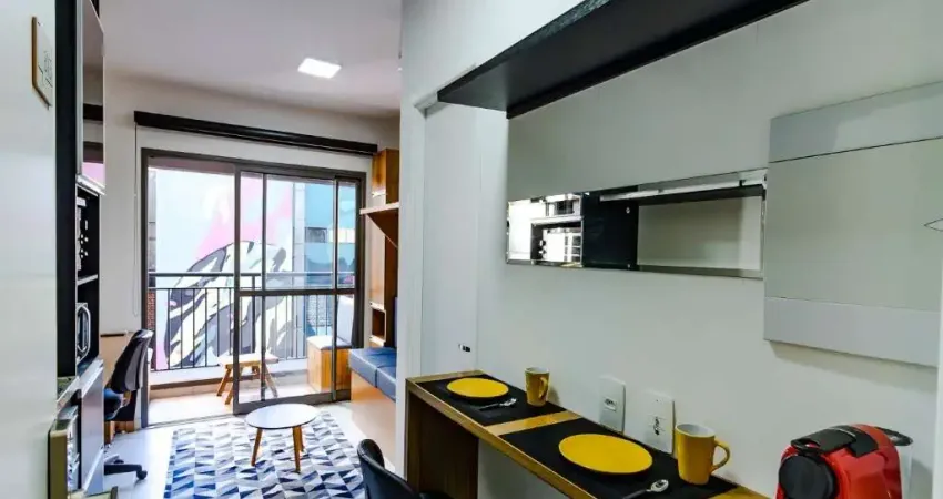 Studio à venda com 22m², 1 quarto 1 banheiro , região da republica no condomínio think home república - residencial