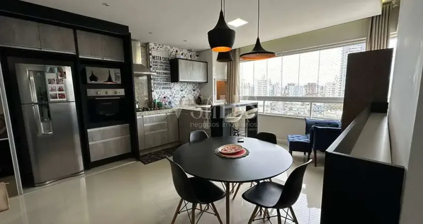 Oportunidade dois dormitórios sendo uma suíte , móveis planejados e área de lazer em uma torre única e exclusiva.