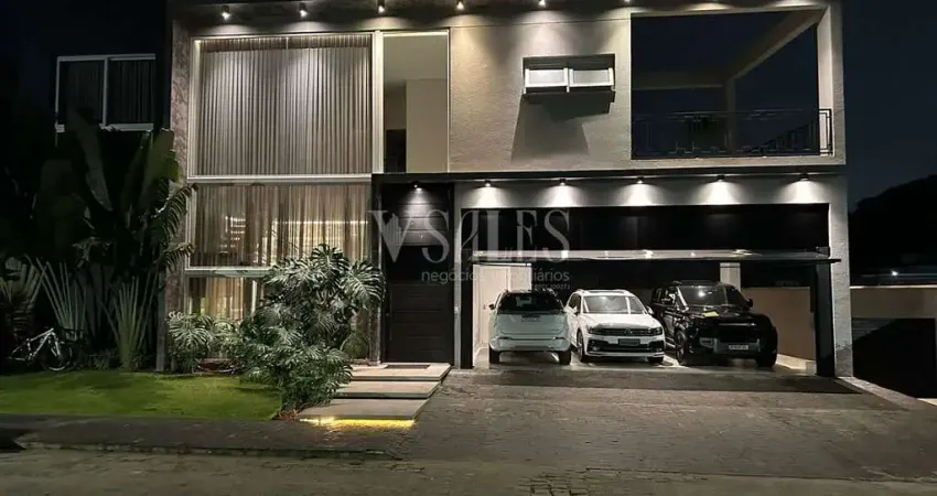 Casa em condomínio fechado com 5 quartos à venda na Avenida das Arapongas, Ariribá, Balneário Camboriú