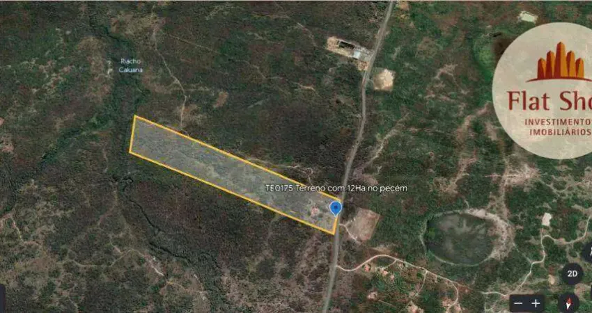 Terreno à venda, 120000 m² por R$ 2.500.000,00 - Pecém - São Gonçalo do Amarante/CE
