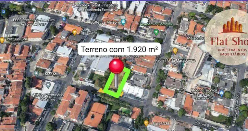 Terreno à venda, 1920 m² por R$ 7.000.000,00 - Dionisio Torres - Fortaleza/CE